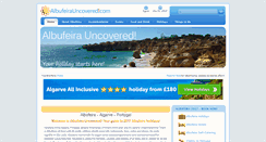 Desktop Screenshot of albufeirauncovered.com